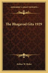 Bhagavad Gita 1929