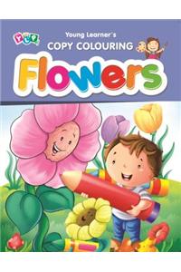 Flowers Copy Colouring Book