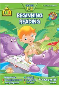 School Zone Beginning Reading Grades 1-2 Workbook