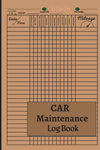 Car Maintenance Log Book