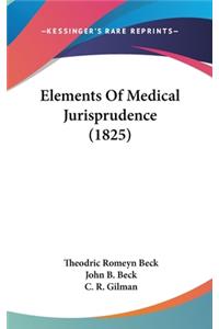 Elements Of Medical Jurisprudence (1825)