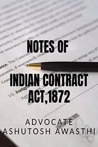 NOTES ON INDIAN CONTRACT ACT 1872: BEST NOTES FOR LAW STUDENTS