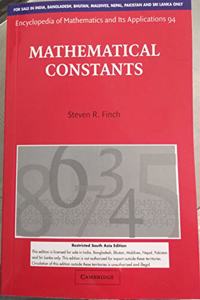 Mathematical Constants ICM edition (Encyclopedia of Mathematics and its Applications, Series Number 94)