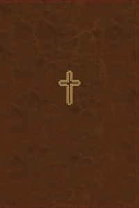 Nasb, Thinline Bible, Large Print, Leathersoft, Brown, Red Letter Edition, 1995 Text, Thumb Indexed, Comfort Print