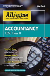 All In One ACCOUNTANCY CBSE class 11 2019-20 (Old Edition)