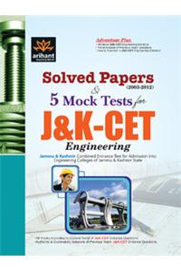 J&K-CET Engineering: Solved Papers & 5 Mock Tests (2003 - 2012)