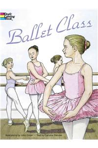 Ballet Class Coloring Book