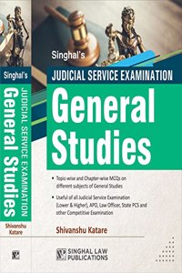 General Studies Judicial Service Examination by Singhal Law Publications