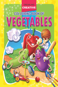 Creative Colouring Book - Vegetables