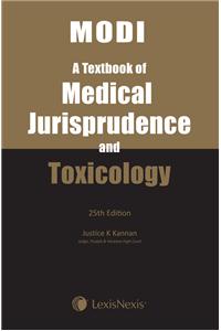 A Textbook of Medical Jurisprudence and Toxicology