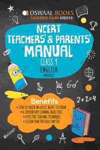 Oswaal NCERT Teachers & Parents Manual Class 1 English Marigold Book