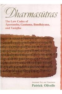 Dharmasutras (The Law Codes Of Apastaba)