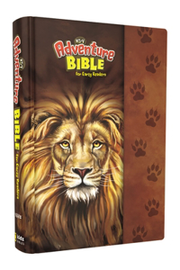 Nirv, Adventure Bible for Early Readers, Hardcover, Full Color, Magnetic Closure, Lion