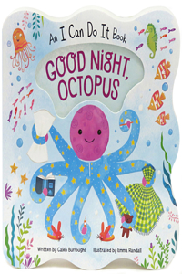 Good Night Octopus: Shaped Board Book Down Spec