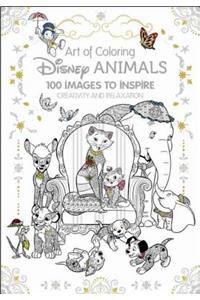 Art of Coloring: Disney Animals: 100 Images to Inspire Creativity and Relaxation