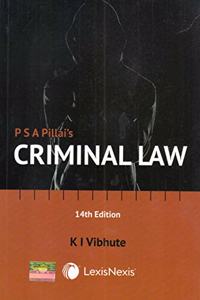 PSA Pillai's Criminal Law 14th Edition