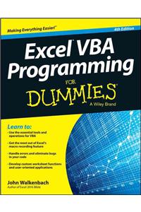 Excel VBA Programming for Dummies