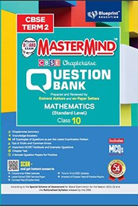 Master Mind CBSE Question Bank - Mathematics (Standard) Class 10 |Term 2 | For CBSE Board (Includes MCQs)