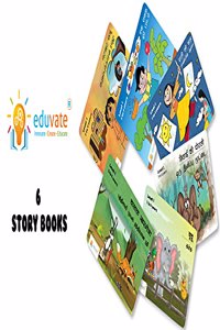 Short Story books with exercises for kids aged 5-6 years ( Tamil Hexa Combo )