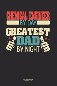 Chemical Engineer by day greatest dad by night: Plaid Squared Notebook / Memory Journal Book / Journal For Work / Soft Cover / Glossy / 6 x 9 / 120 Pages