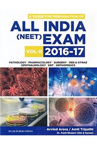 A Guide for Preparation of All India NEET Exam 2016-2017 - Vol. 2