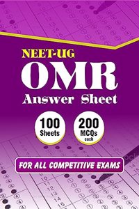 NEET OMR sheets - 100 sheets, 200 MCQs each