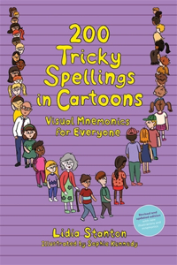 200 Tricky Spellings in Cartoons: Visual Mnemonics for Everyone - Us Edition