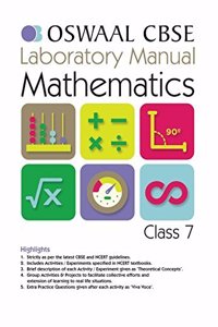 Oswaal CBSE Laboratory Manual Class 7 Mathematics Book (For March 2020 Exam)