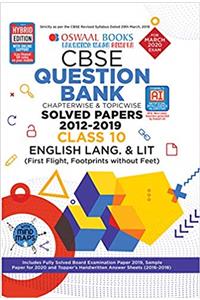 Oswaal CBSE Question Bank Class 10 English Language & Literature Chapterwise & Topicwise (For March 2020 Exam)