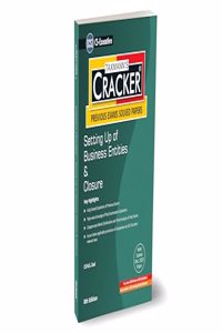 Taxmann's CRACKER for Setting Up of Business Entities & Closure (Paper 3 | SUBEC) â€“ Covering past exam questions (topic-wise) & detailed answers | CS Executive | Old Syllabus | June 2024 Exam