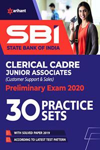 SBI 30 Practice Sets Clerical Cadre Junior Associates Preliminary Examination 2020