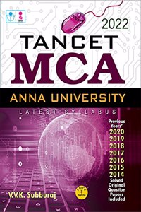SURA`S TANCET MCA Entrance (Anna University) Exam Books - LATEST EDITION 2022