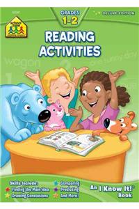 School Zone Reading Activities Grades 1-2 Workbook