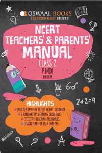 Oswaal NCERT Teachers & Parents Manual Class 2 Hindi Rimjhim Book