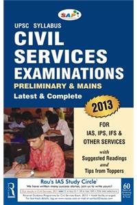 UPSC Syllabus – Civil Services Examinations