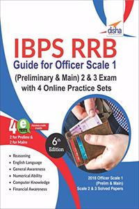 IBPS RRB Guide for Officer Scale 1 (Preliminary & Main), 2 & 3 Exam with 4 Online Practice Sets
