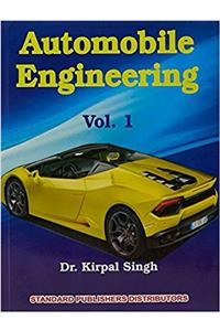 Automobile Engineering Vol-1 PB