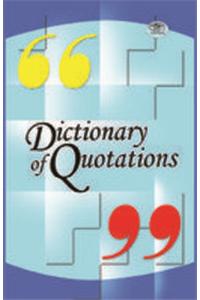 Dictionary Of Quotations