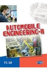 Automobile Engineering (volume – Ii)