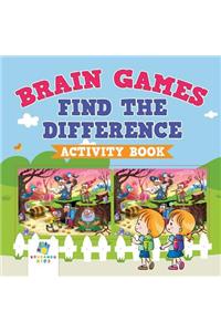 Brain Games Find the Difference Activity Book