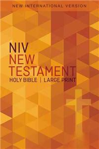 NIV, Outreach New Testament, Large Print, Paperback