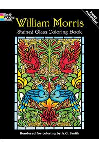 William Morris Stained Glass Coloring Book