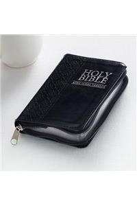 KJV Mini Pocket Edition: Zippered Black