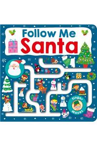 Maze Book: Follow Me Santa