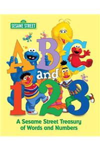 ABC and 1,2,3: A Sesame Street Treasury of Words and Numbers (Sesame Street)