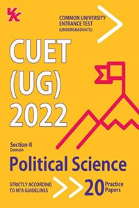 NTA CUET (UG) Practice Paper Political Science| Exam Preparation Book 2022 | VK Publications