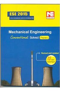 ESE-2015 : Mechanical Engineering Conventional Solved Paper I