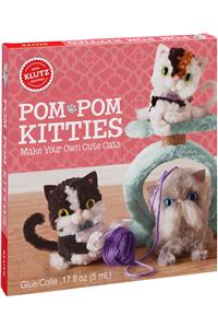 Pom-POM Kitties: Make Your Own Cute Cats