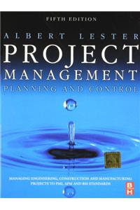 Project Management 5Ed: Planning & Control
