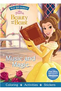 Disney Princess Beauty and the Beast Music and Magic: Over 50 Stickers!